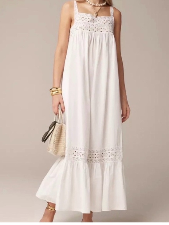 J. Crew Dresses & Skirts - J. Crew Athena Eyelet Maxi Dress